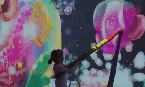 child-interacting-vibrant-animated-projection