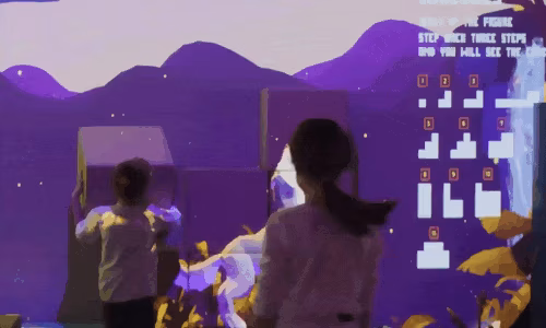 children-interacting-colorful-projections